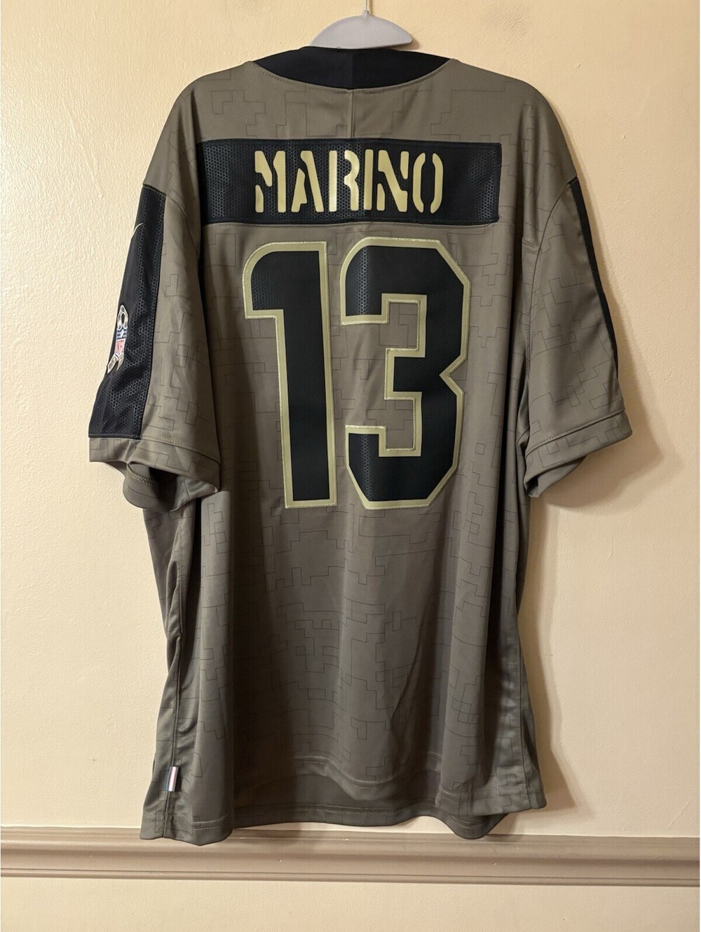 Nike Miami Dolphins Salute to Service Jersey Marino Size XXL Olive NWT - Picture 9 of 15